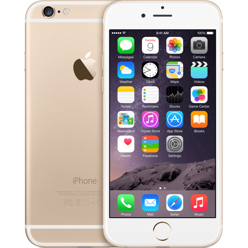 Apple iPhone 6 16GB Goud Refurbished Apple iPhone 6 16GB Goud Refurbished