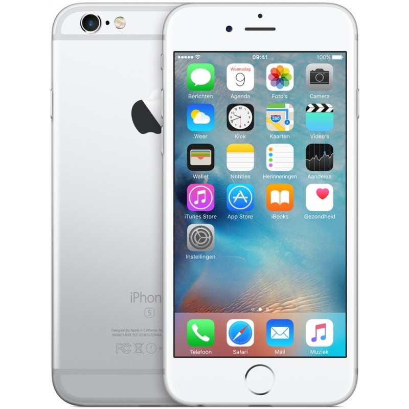 Apple iPhone 6S 64GB Zilver Refurbished Apple iPhone 6S 64GB Zilver Refurbished