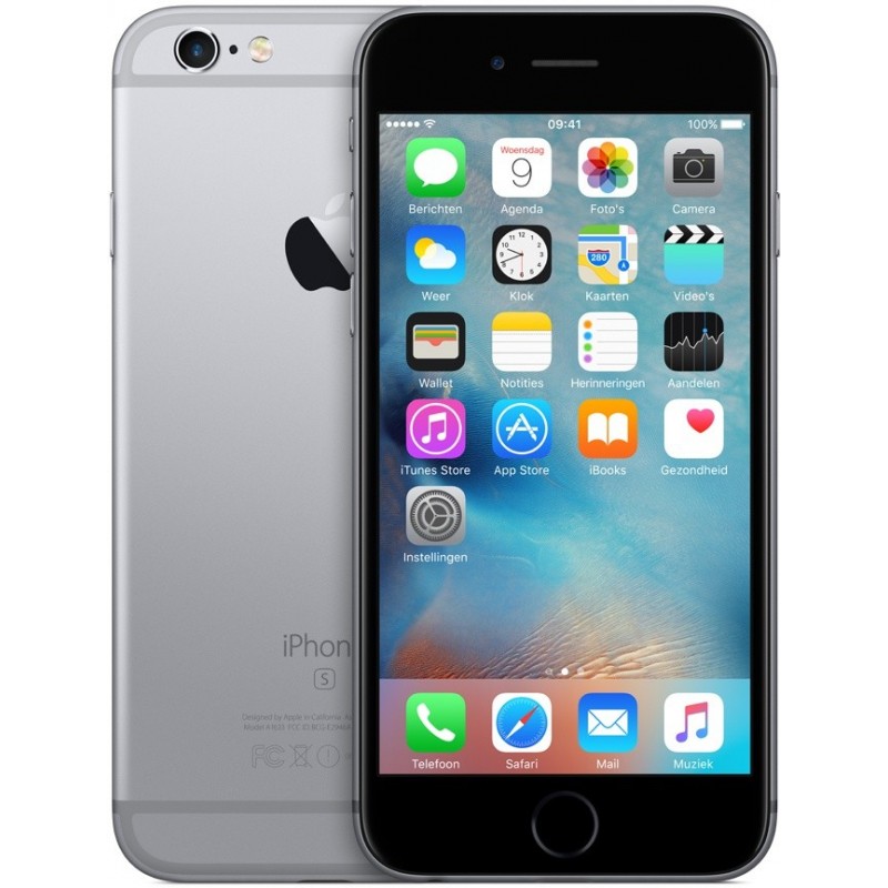 Apple iPhone 6S 128GB Spacegrijs Refurbished Apple iPhone 6S 128GB Spacegrijs Refurbished